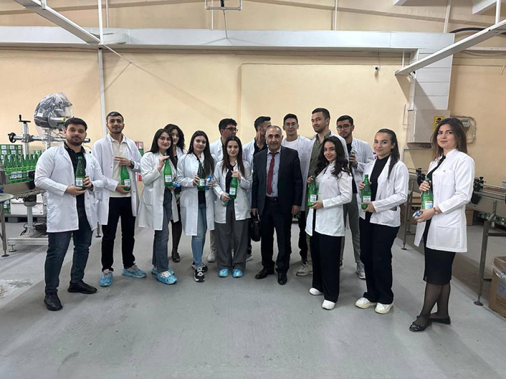 Naxçıvan Dövlət Universitetinin Tibb fakültəsinin tələbələri “Sirab” ASC-də olublar