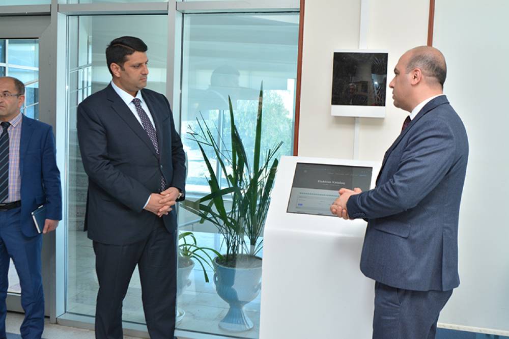 Naxçıvan Dövlət Universitetinin Elmi kitabxanasının yeni proqram təminatı və internet saytı yaradılıb