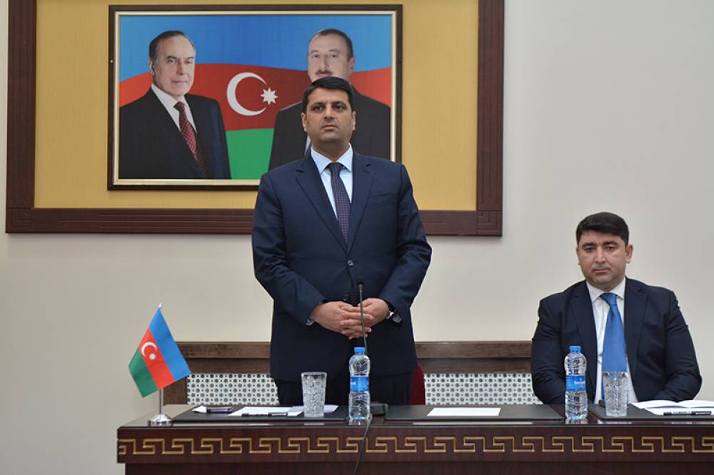 Naxçıvan Dövlət Universitetində Təhsil Tələbə Krediti Fondunun idarə heyətinin sədri Araz Paşayev tələblərlə görüşüb