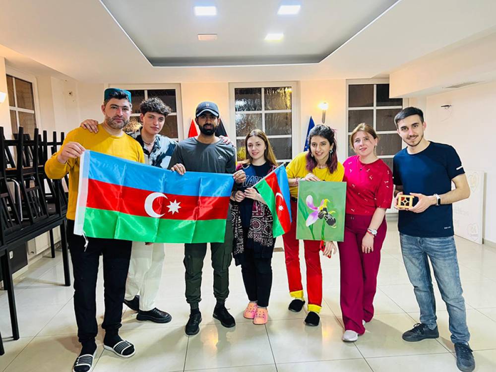 Naxçıvan Dövlət Universitetinin tələbəsi Almaniyada “Erasmus Plus Gǝnclik Mobilliyi” çərçivəsində keçirilən layihədə iştirak edir