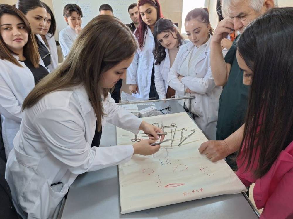 Naxçıvan Dövlət Universitetində Beynəlxalq Təlim Aylığı çərçivəsində təlimlər davam edir   