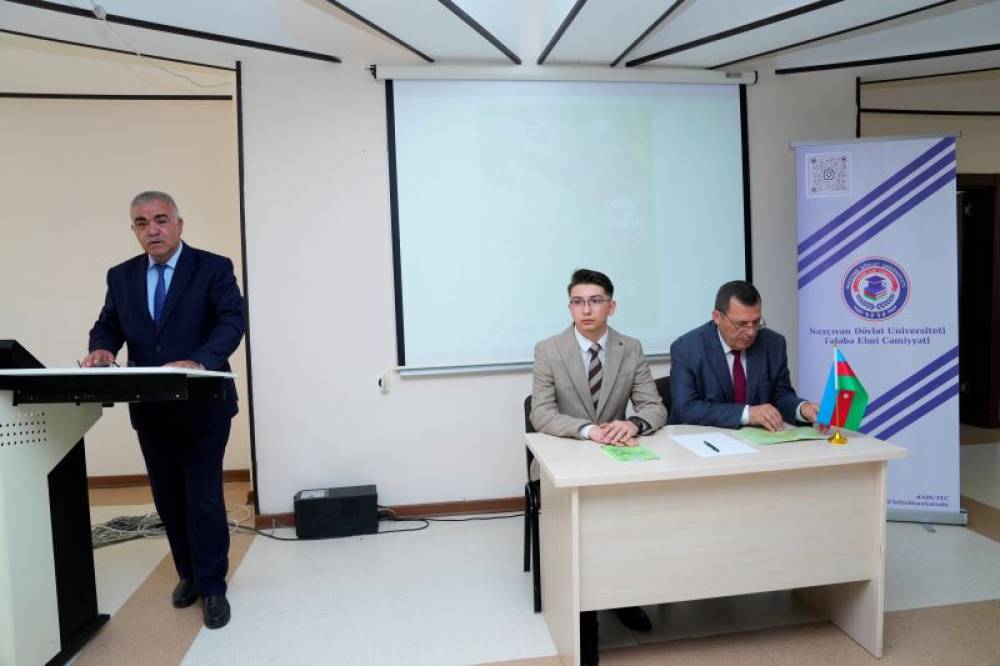 NDU-da “Yaşıl Kimya və Dayanıqlı İnkişaf” mövzusunda tələbə konfransı keçirilib