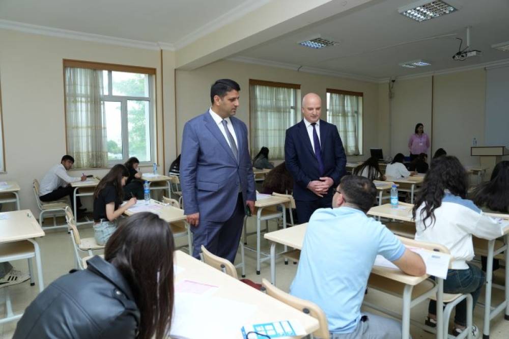 NDU-da XI siniflər üçün ödənişsiz sınaq imtahanı keçirilib   