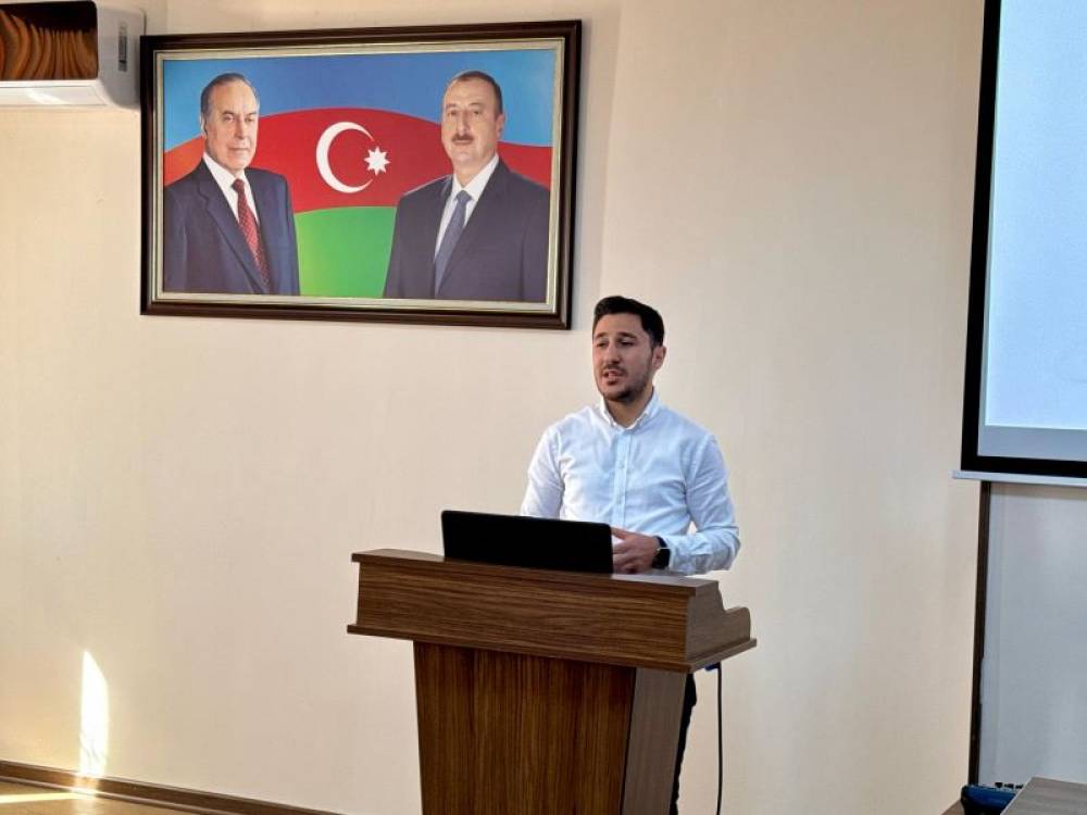 NDU-da “Beynəlxalq Təlim Aylığı” proqramının növbəti təlimi keçirilib