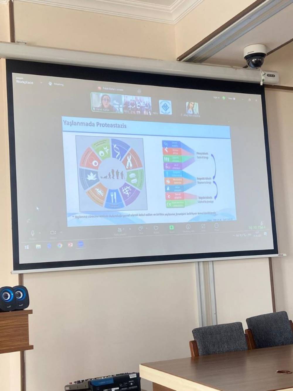 NDU-da Təməl tibb fənləri kafedrasında vebinar keçirilib