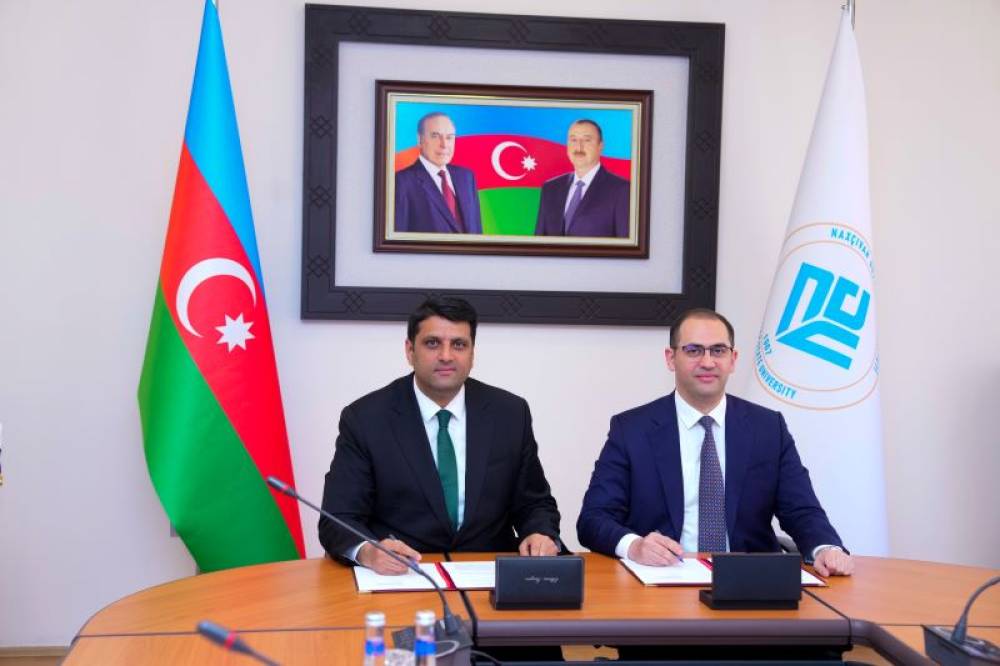 Milli Observatoriya ilə Naxçıvan Dövlət Universiteti arasında əməkdaşlığa dair Anlaşma Memorandumu imzalanıb