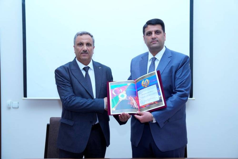 NDU-nun dosenti Əli Tahirovun 60 illik yubileyi qeyd olunub