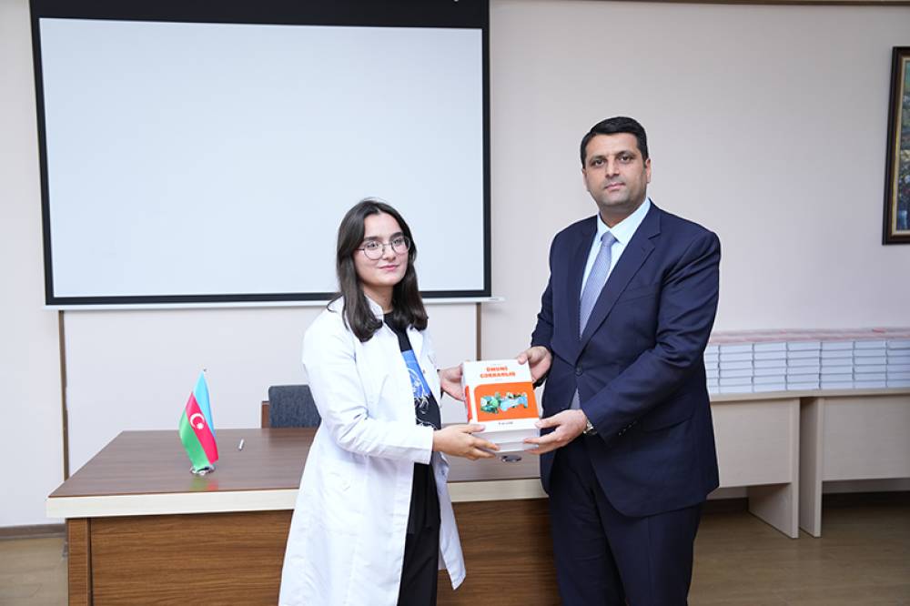 Naxçıvan Dövlət Universitetində Tibb ixtisasının tələbələrilə görüş keçirilib