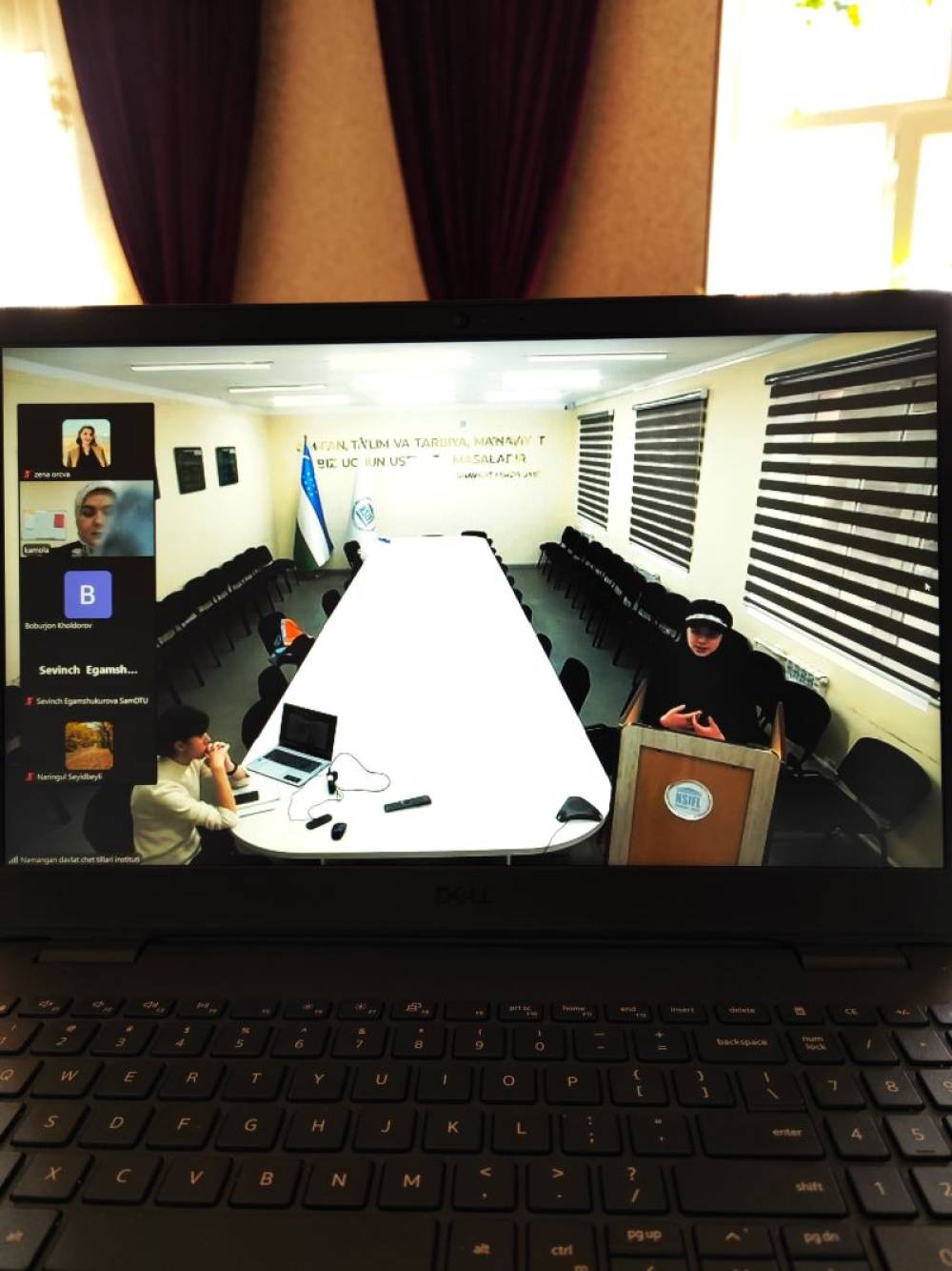 Naxçıvan Dövlət Universitetinin Tələbə Elmi Cəmiyyətinin üzvləri beynəlxalq simpoziumda iştirak ediblər