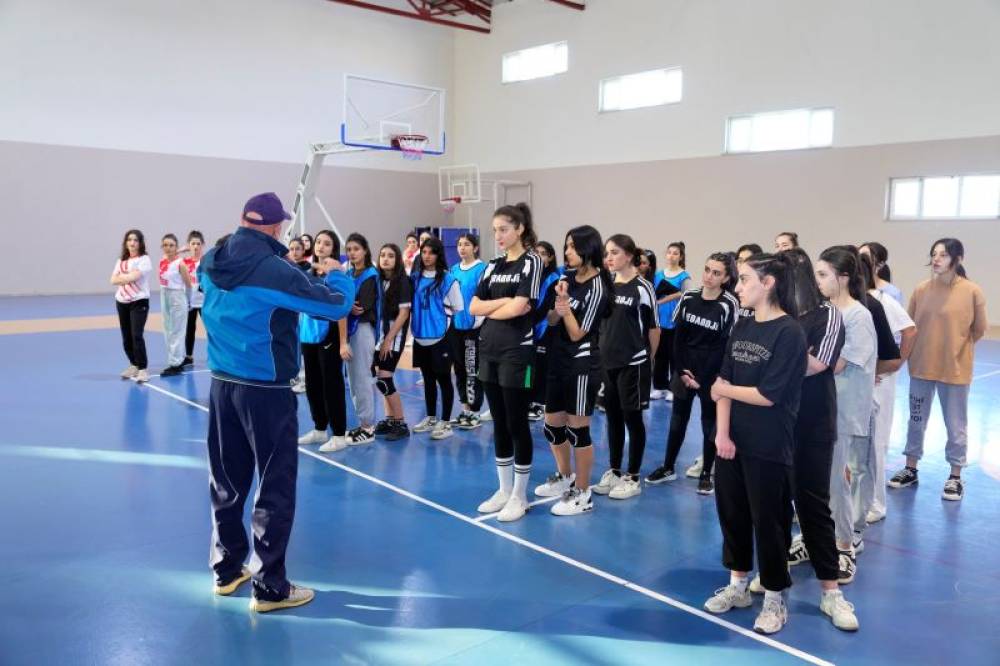 Naxçıvan Dövlət Universitetində voleybol üzrə seçmə yarışlar keçirilib