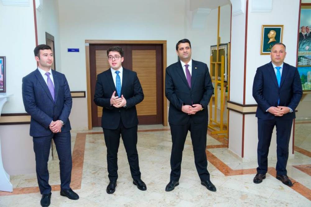 Naxçıvan Dövlət Universitetində Naxçıvan Muxtar Respublikasının 100 illiyinə həsr olunmuş sərgi keçirilib