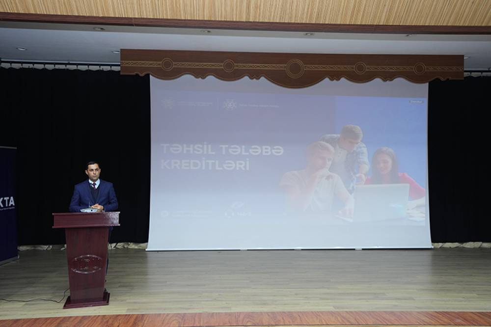 Naxçıvan Dövlət Universitetində Təhsil Tələbə Kreditləri ilə bağlı görüş keçirilib