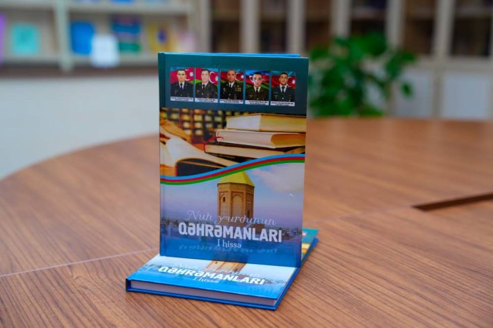 NDU-da “Nuh yurdunun qəhrəmanları” adlı kitabın I hissəsinin təqdimatı keçirilib
