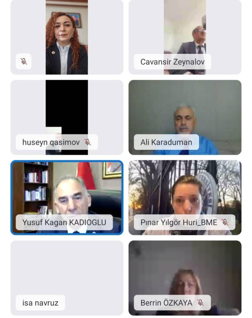 Naxçıvan Dövlət Universiteti ilə Ankara Universiteti arasında ikili diplom müzakirəsi keçirilib