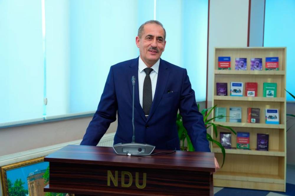 NDU-da Memarlıq və mühəndislik fakültəsinin dekanı Cavanşir Zeynalovun 60 illik yubileyi qeyd olunub