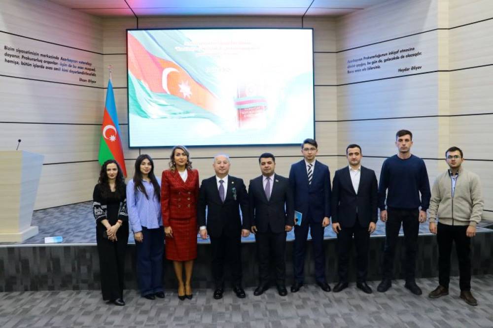 NDU-nun tələbələri Baş Prokurorluğun Elm-Tədris Mərkəzində keçirilən konfransında iştirak ediblər