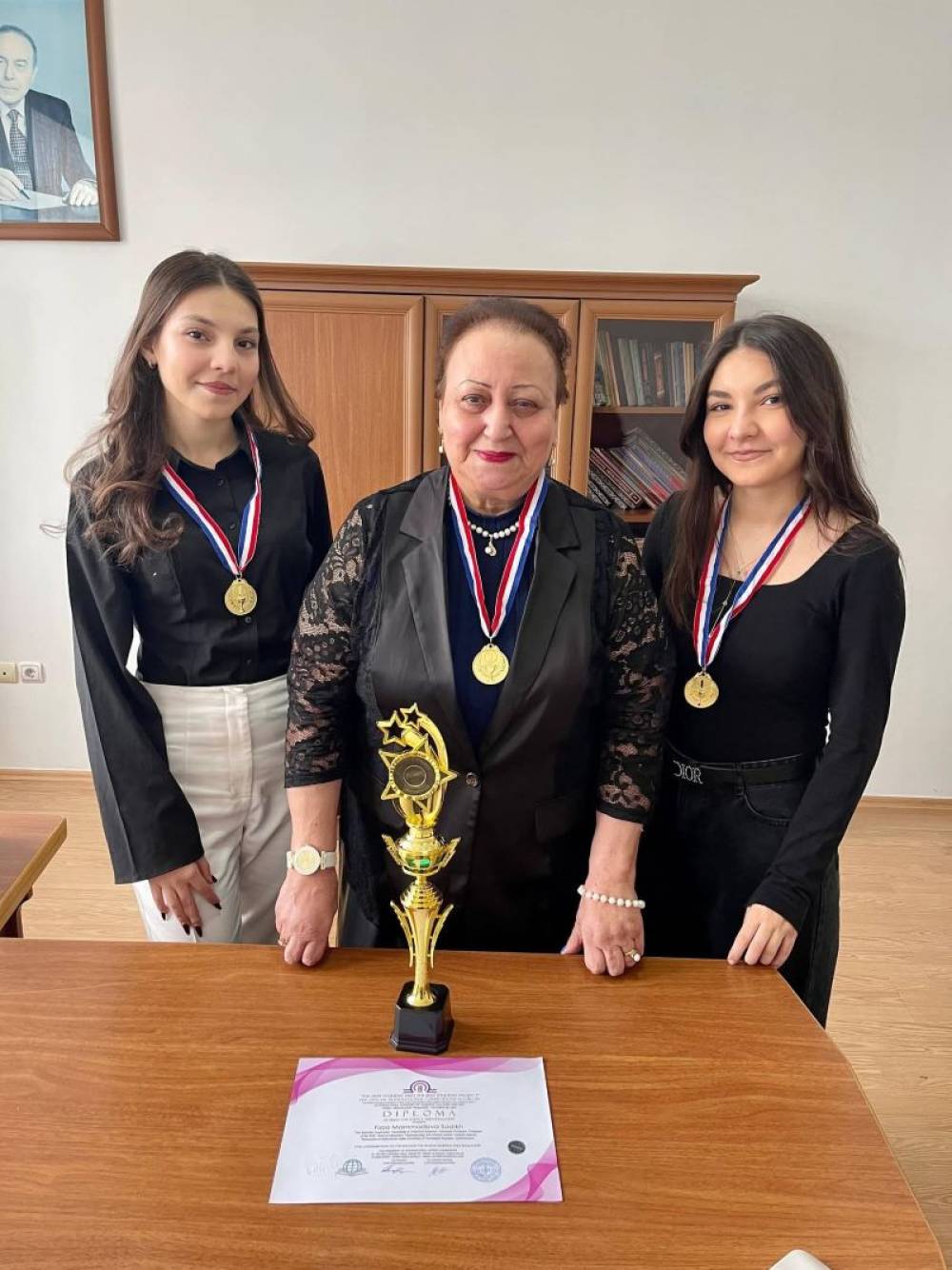 NDU-nun tədqiqat qrupu beynəlxalq müsabiqədə birinci yerə layiq görülüb