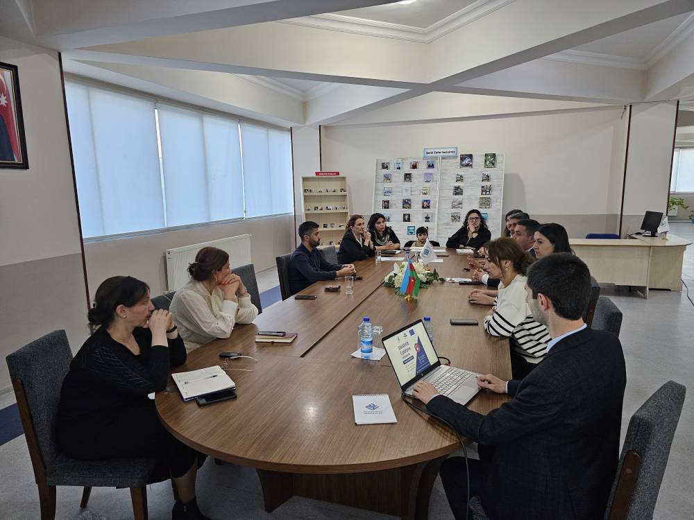 IQAinAR layihəsi çərçivəsində Naxçıvan Dövlət Universitetində təlim təşkil olunub.