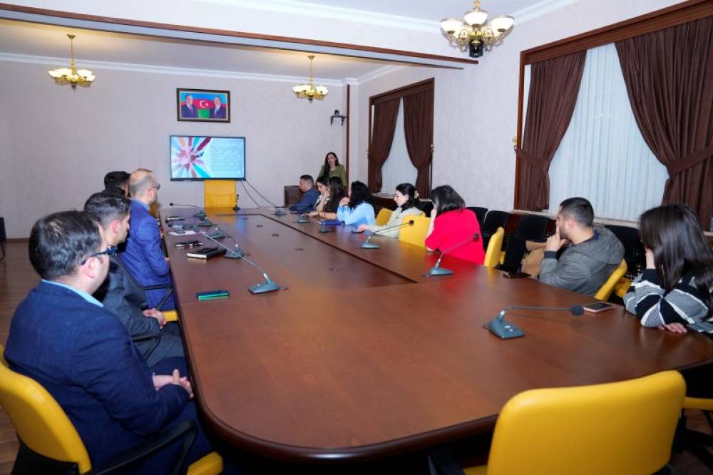 Naxçıvan Dövlət Universitetində akademik məsləhətçilərlə beynəlxalq mübadilə proqramlarına dair görüş keçirilib