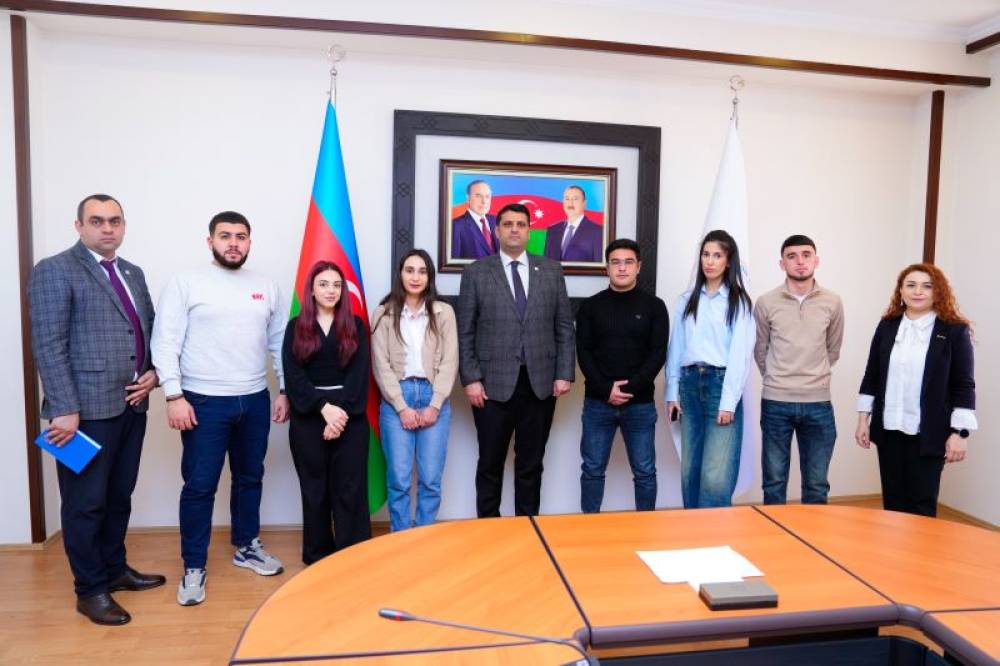 Azərbaycan Dillər Universitetinə təcrübəyə gedəcək tələbələrlə görüş keçirilib