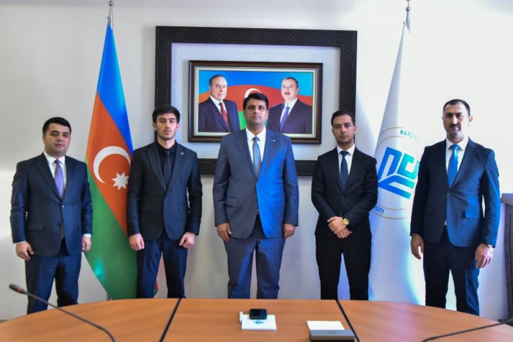 Hesablama Palatasının “Dövlət sektorunda audit” təlimlərini uğurla başa vuran gənc mütəxəssislər Naxçıvan Dövlət Universitetinin Maliyyə şöbəsində işlə təmin olunublar