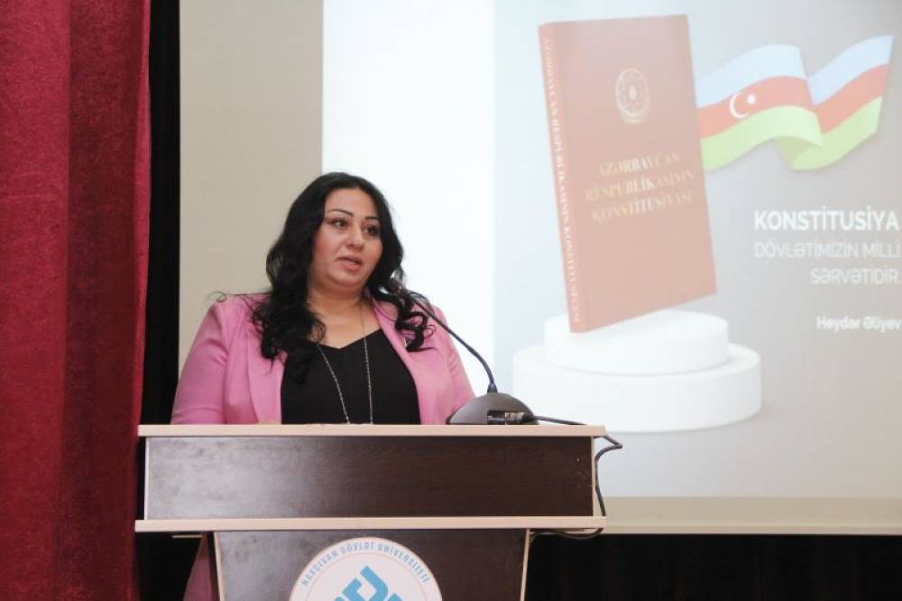 “Heydər Əliyev müasir Azərbaycan Konstitusiyasının müəllifidir” mövzusunda seminar keçirilib