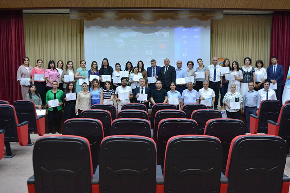 Naxçıvan Dövlət Universiteti və İKSAD-ın birgə təşkilatçılığı ilə beynəlxalq təlim keçilib