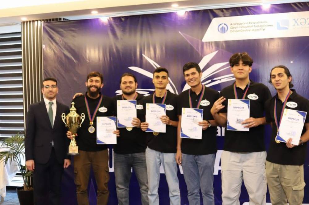 Naxçıvan Dövlət Universitetini təmsil edən komanda ölkə birincisi olub