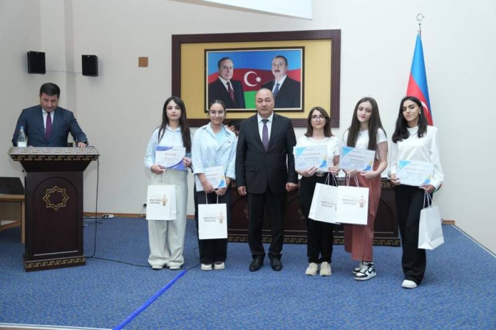 NDU-da “Konstitusiya marafonu” layihəsinin bağlanış mərasimi keçirilib