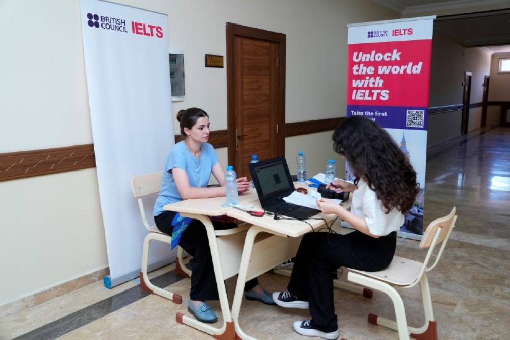 NDU-da 2025-ci ilin dördüncü IELTS imtahanı keçirilib