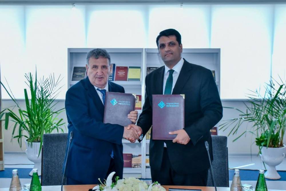 NDU və AMEA arasında Əməkdaşlıq Memorandumu imzalanıb