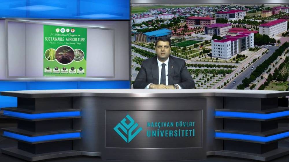 NDU-nun rektoru Elbrus İsayev “II Beynəlxalq Davamlı Kənd Təsərrüfatı Konqresi”ndə videoformatda çıxış edib