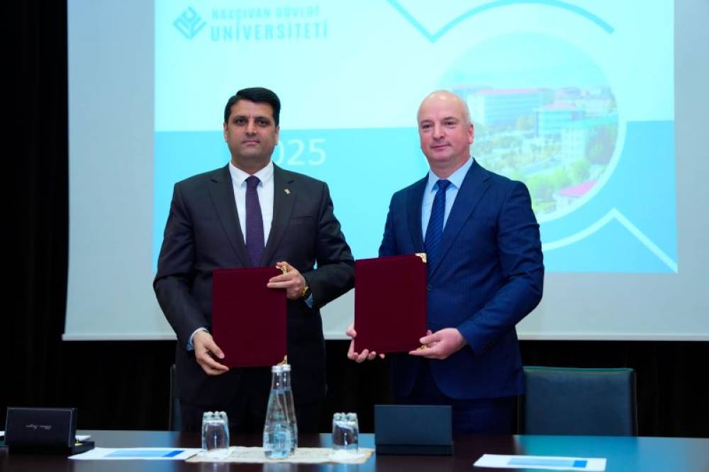 Naxçıvan Dövlət Universiteti və Naxçıvan Muxtar Respublikası Təhsil Nazirliyi arasında əməkdaşlıq görüşü keçirilib