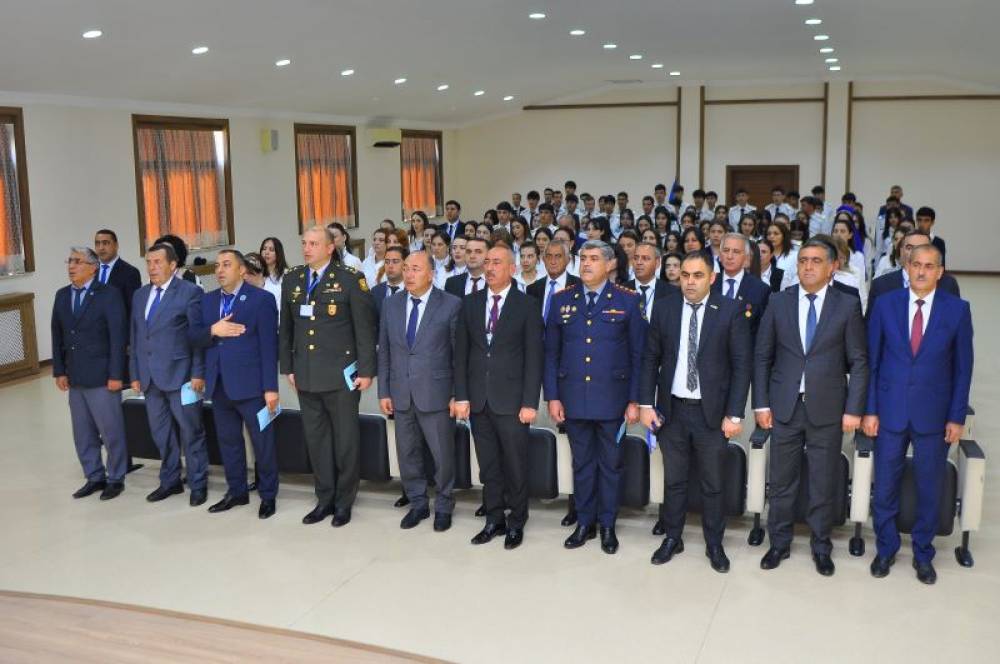 NDU nəzdində Naxçıvan Dövlət Texniki Kollecin 100 illik yubileyi ilə əlaqədar konfrans keçirilib