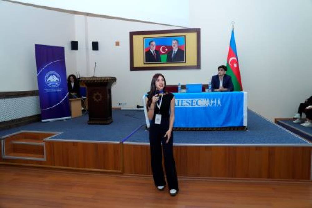 NDU-da AIESEC təşkilatının infosessiyası keçirilib