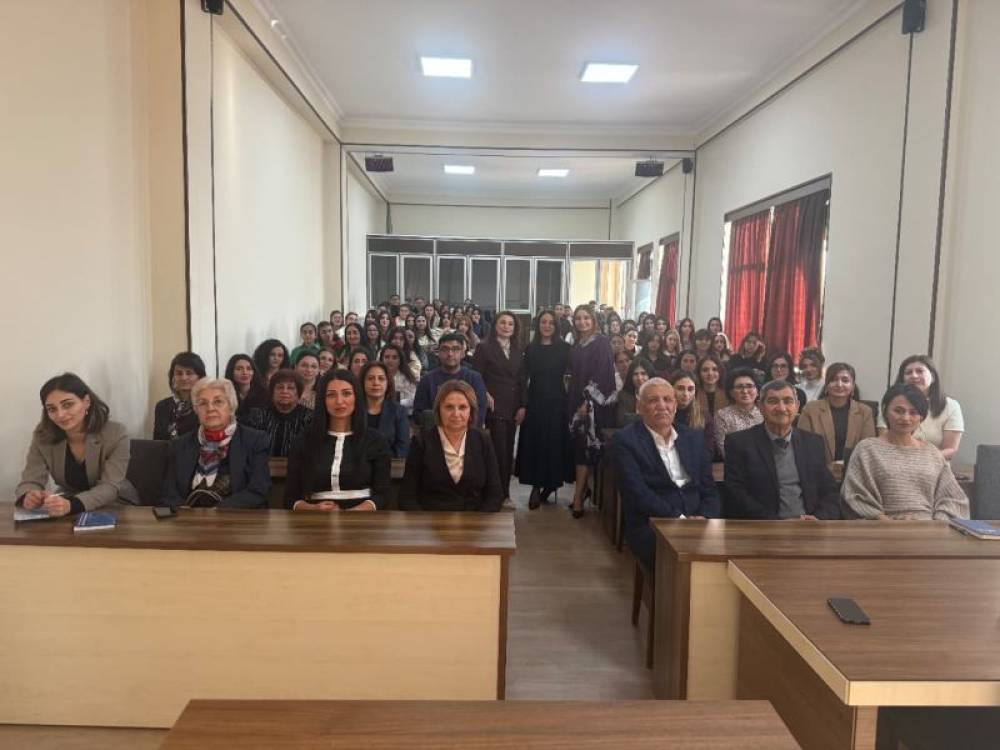 Naxçıvan Dövlət Universitetində təlim keçirilib