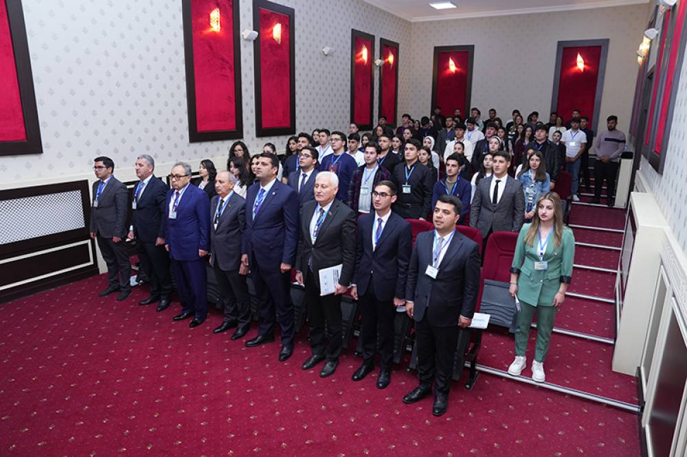 Naxçıvan Dövlət Universitetində Qərbi Azərbaycandan olan gənclərin Naxçıvan forumu keçirilib