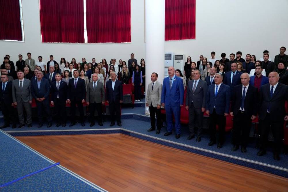 NDU-da 18 oktyabr - Müstəqilliyin Bərpası Günü qeyd edilib