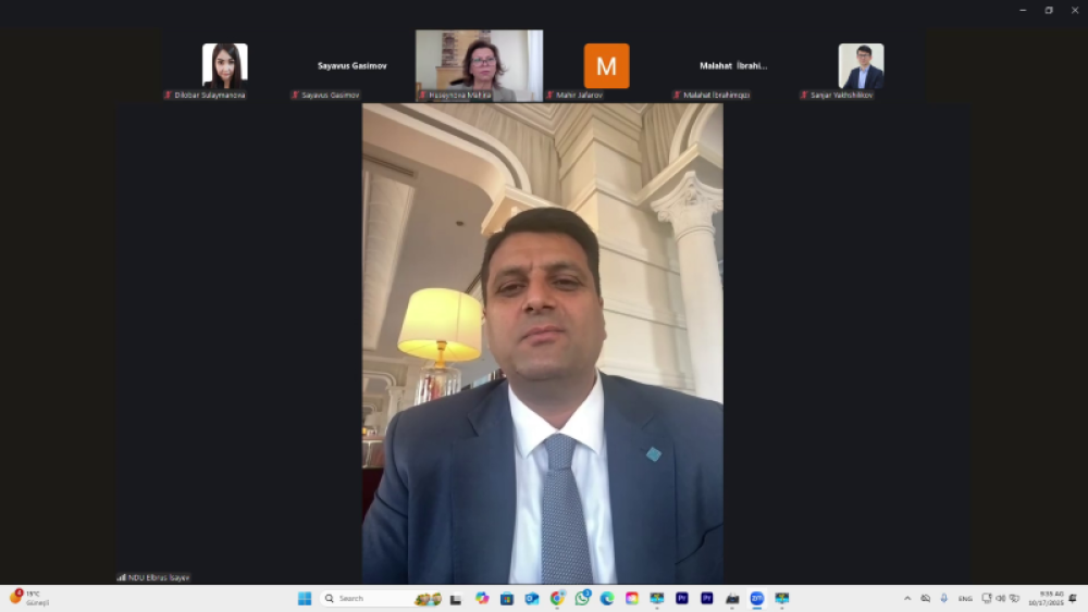 NDU-nun rektoru Elbrus İsayev beynəlxalq forumda iştirak edib
