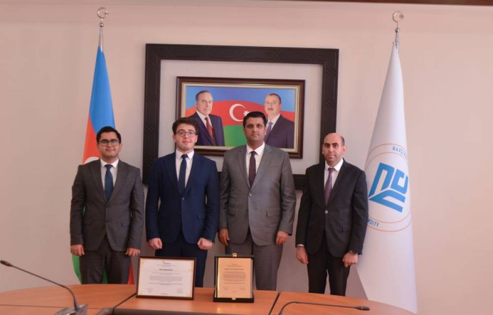 Azərbaycanda ilk dəfə Qlobal Enactus və Enactus Azərbaycan tərəfindən Naxçıvan Dövlət Universiteti diplomla təltif olunub