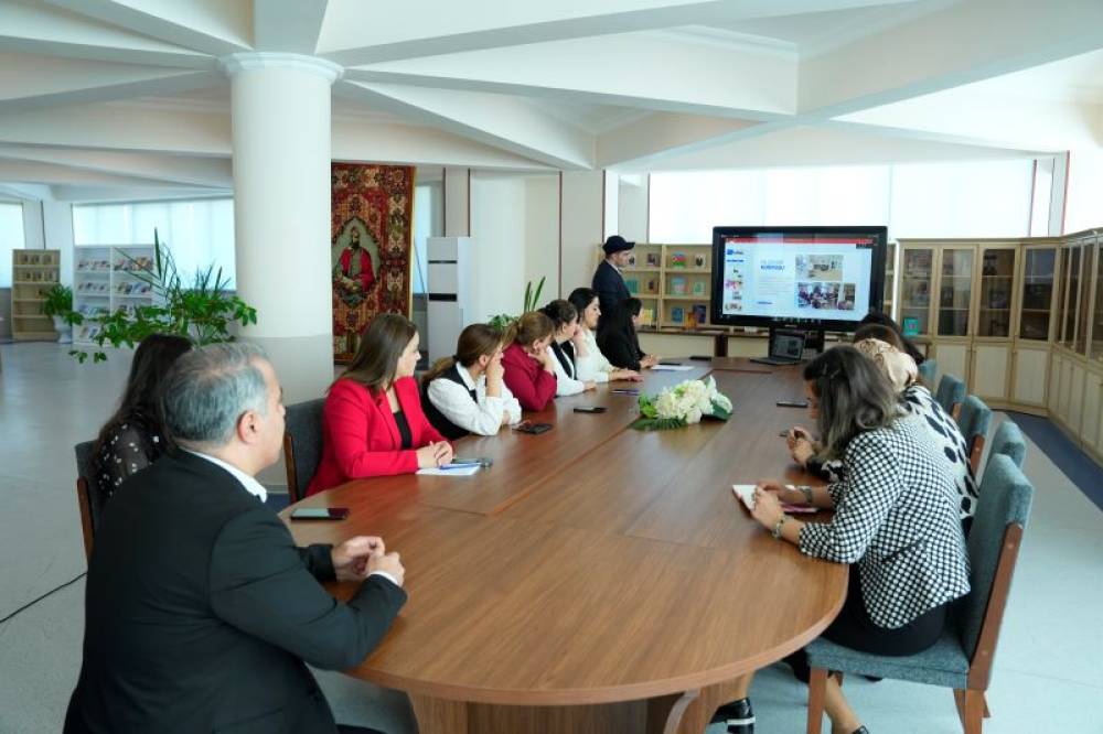 Naxçıvan Dövlət Universiteti və Bakı Ali Neft Məktəbi Kitabxanaları arasında onlayn əməkdaşlıq görüşü keçirilib