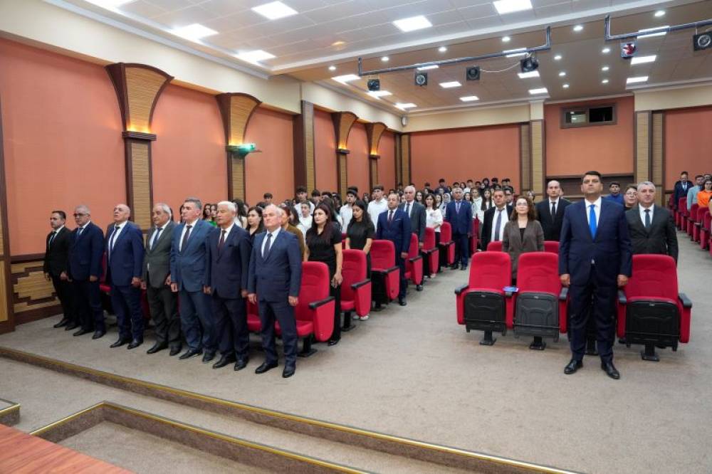 Naxçıvan Dövlət Universitetində “27 Sentyabr - Anım Günü”nə həsr olunmuş tədbir keçirilib